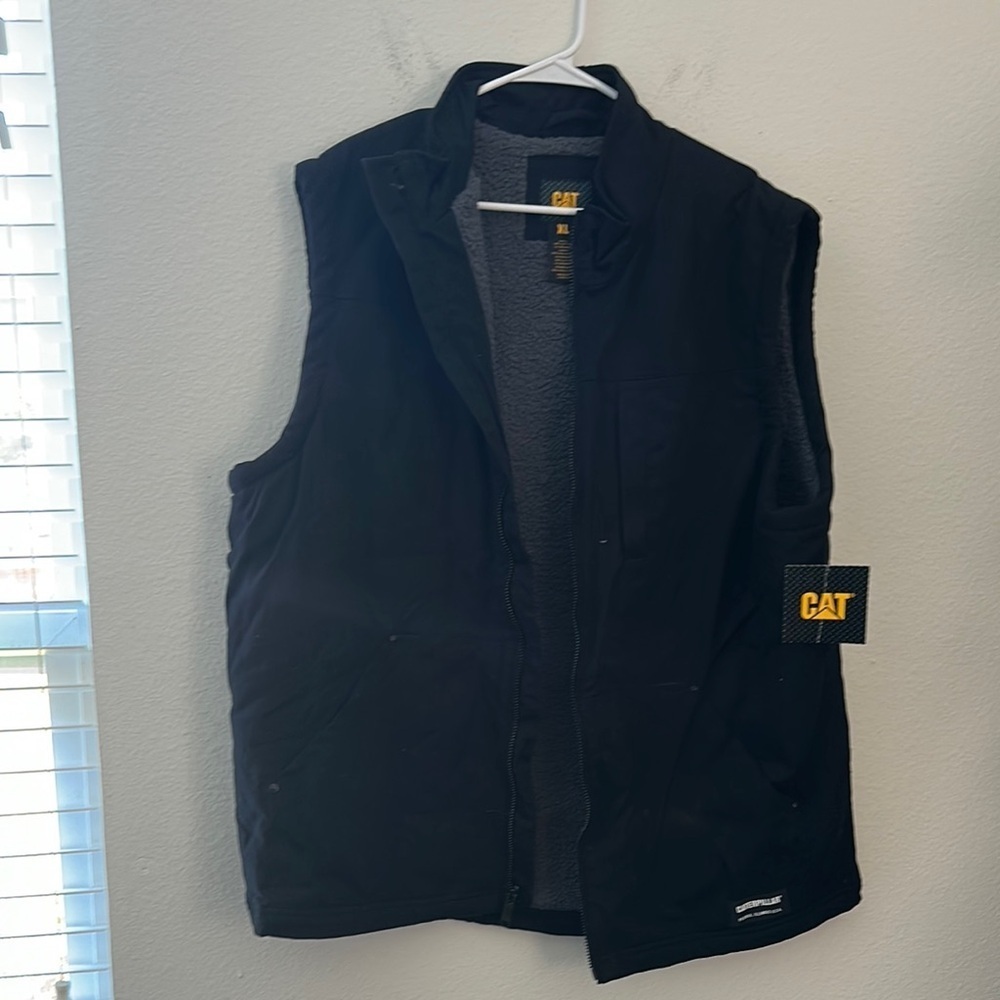 Cat caterpillar work vest XL